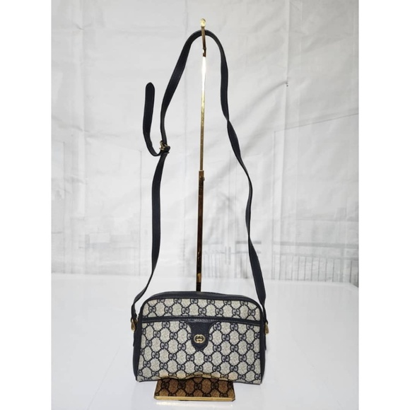 Gucci Black and White Crossbody Bag - Picture 1 of 15